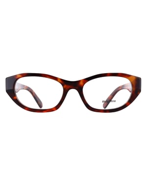 Miu Miu Oval Womens Havana Mahogany MU03WV