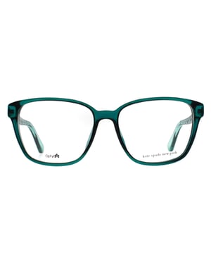 Kate Spade Square Womens Transparent Teal Blue Giuliana