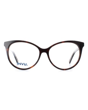 INVU Cat Eye Womens Dark Tortoise Demi B4102