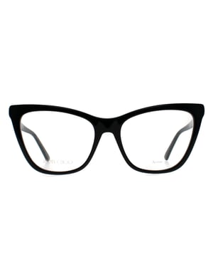 Jimmy Choo Cats Eye Womens Black Gold Grey JC361