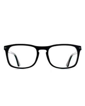 Persol Rectangle Unisex Black PO3344V