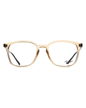 Ray-Ban Square Unisex Light Brown RX7185