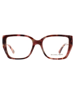 Michael Kors Square Womens Pink Pearlised Tortoise MK4115U