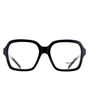 Miu Miu Square Womens Black MU03YV
