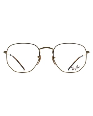 Ray-Ban Square Unisex Arista Gold RX6448 Hexagonal
