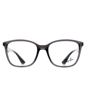 Ray-Ban Square Unisex Transparent Grey RX7066