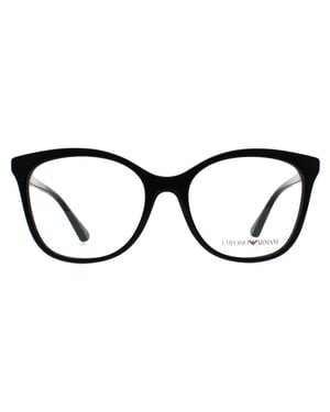 Emporio Armani Square Womens Shiny Black EA3231