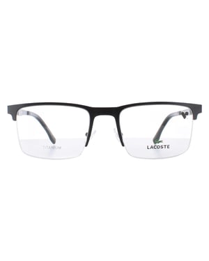Lacoste Half Rimless Mens Matte Black L2244