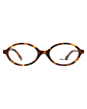 Miu Miu Oval Womens Light Havana MU01XV