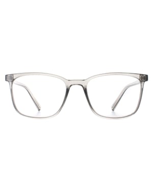 Montana Square Unisex Clear Grey HMR56 Reading +2.00
