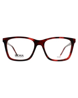 Hugo Boss Square Unisex Red Havana BOSS 1158