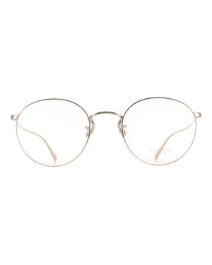 Oliver Peoples Round Unisex Silver OV1186 Coleridge