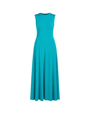 Ted Baker Mielaa Slinky Jersey Racer Midi Jurk In Felgroen