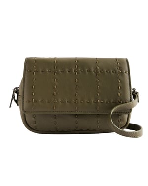 Ted Baker Stalina Cameratas Met Stikdetails In Kaki Kleur