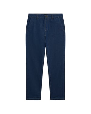 Ted Baker Westton Rak Mörkblå Denim Chino