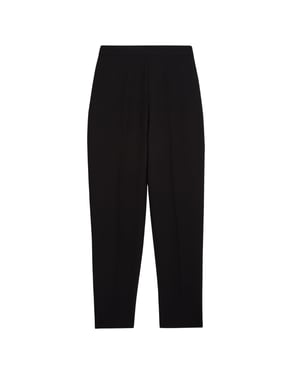 Ted Baker Manabtl Tapered Tailored Black Trouser