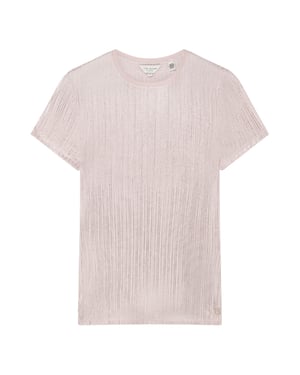 T-shirt Met Korte Mouwen En Ronde Hals Van Metallic T-shirt Van Ted Baker
