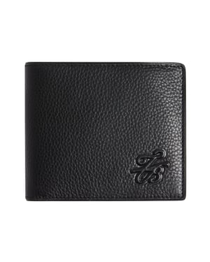 Ted Baker Tb Script Black Wallet