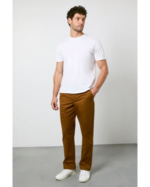 Tan Premium Chino Trousers