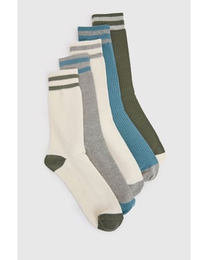 Multi 5 Pack Sport Socks