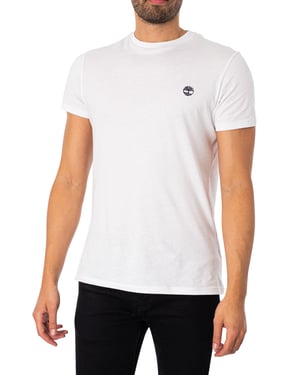 Timberland Dunstan River Slim Crew T-Shirt, Wit