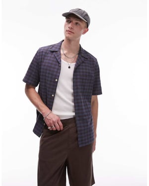 Allsaints Cooper t-shirt i almafi blå - MBLUE