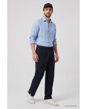 Heren Viscose Blend Joggingbroek