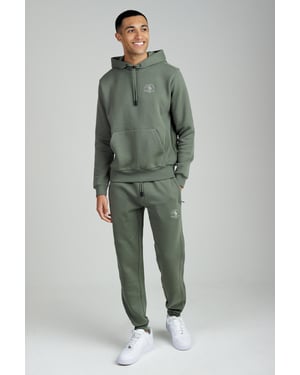 Khaki 2 Pack Cotton Rich Pullover Hoodie & Joggers