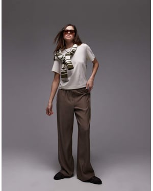 Topshop bobbi boxer jogger i choklad