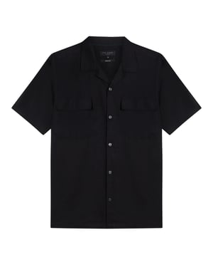 Ted Baker Whether Regular Fit Black Double Pocket Shirt