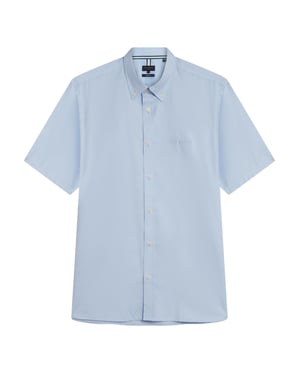 Ted Baker Alyth Regular Branded Blue Oxford Shirt