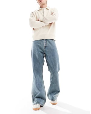 Dr Denim Rift bootcut jeans i canyon sky retro dirt midtvätt blå