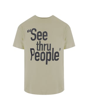Gallery Dept See Thru People Antique White T-shirt