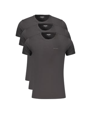 Palm Angels Nero Cotton Men's T-Shirt Tri Pack