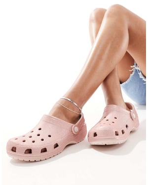 Crocs Classic Träskor i Kvarts Glitter