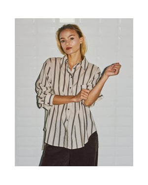 WithBlack Blouse lange mouw 00001855 wblrihin