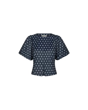 Neo Noir anela dot blouse 167821 141