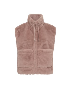 Free Quent Fqfony-waistcoat pale mauve