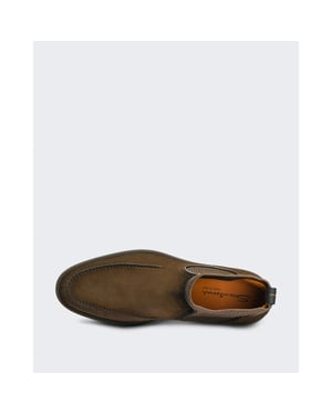 Santoni Heren chelsea boots leer
