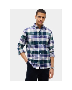 Tommy Hilfiger Overhemd heren hero flannel tartn chck rf sh mw0mw44592/0n1