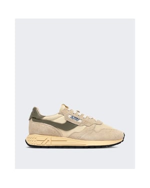 Autry Heren reelwind low sneaker van suède