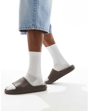 ASOS DESIGN tjocka sandaler i brunt