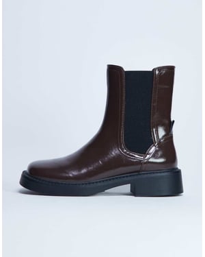 Topshop Lottie chelsea ankelsko i choklad