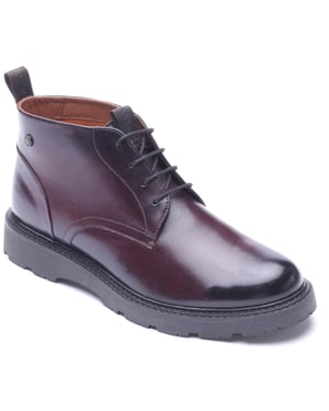 Base London Havoc Leather Men's WASHED BROWN Ankle Boots
