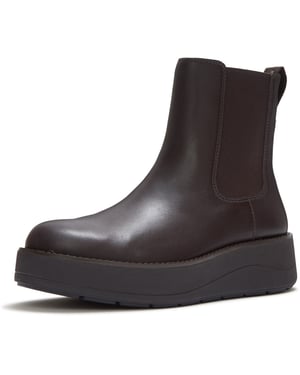 Fitflop Gen-FF Roam Leather Women's Chocolate Brown Boots
