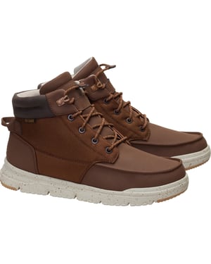 HEYDUDE Bradley II Waterdichte Polyurethaan Heren Downtown Bruin/Multi Enkelboots