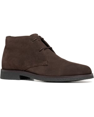 Geox U Claudio Leather Men's Chocolate/Brown Ankle Boots