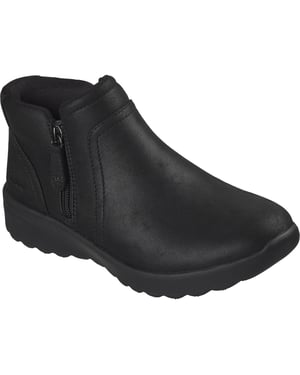 Skechers Lovely Vibe Forever Mine Textil Kvinno Svarta Stövlar