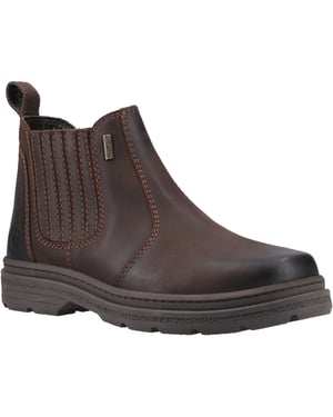Cotswold Bisley Leren Heren Bruine Enkellaarsjes