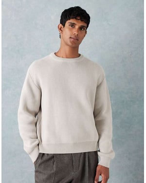 Veckodagströja i off-white
